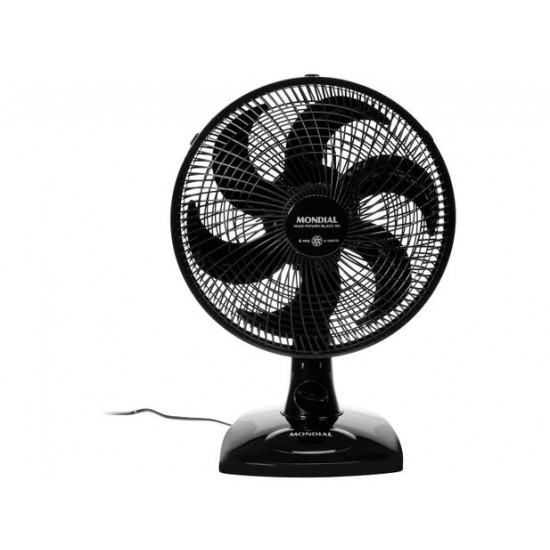 Ventilador de Parede e Mesa Mondial Maxi Power 30cm 3 Velocidades NV-15-6P-FB - 127v
