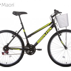 Bicicleta Houston Aro 26 Foxer Maori Aço - Freio V-Brake 21 Marchas Bicicleta Houston Aro 26 Foxer Maori Aço - Freio V-Brake 21 Marchas