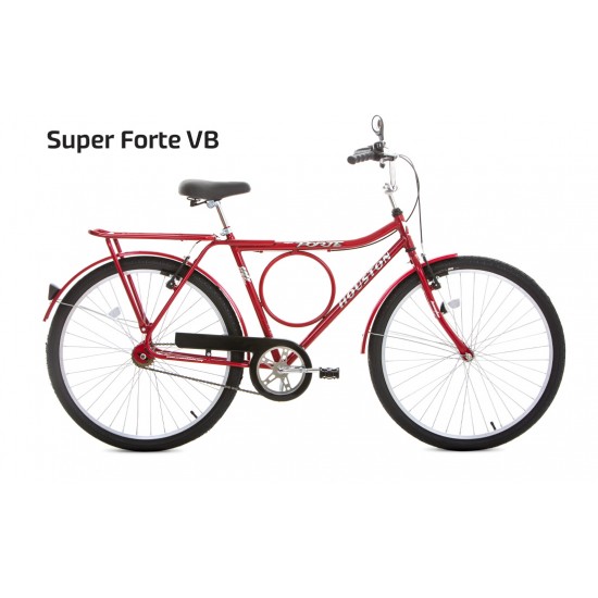 Bicicleta Houston Super Forte VB Aro 26 Freio V-Brake 