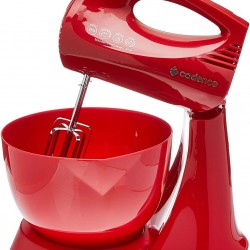 Batedeira Cadence Jolie Colors 200W com 3 Velocidades e Tigela de 3,5 Litros Vermelho-BAT411 Batedeira Cadence Jolie Colors 200W com 3 Velocidades e Tigela de 3,5 Litros Vermelho-BAT411