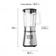 LIQUIDIFICADOR ELECTROLUX EXPRESSIONIST COM 5 PROGRAMAS - COPO DE VIDRO - COR INOX - 127V/900W	