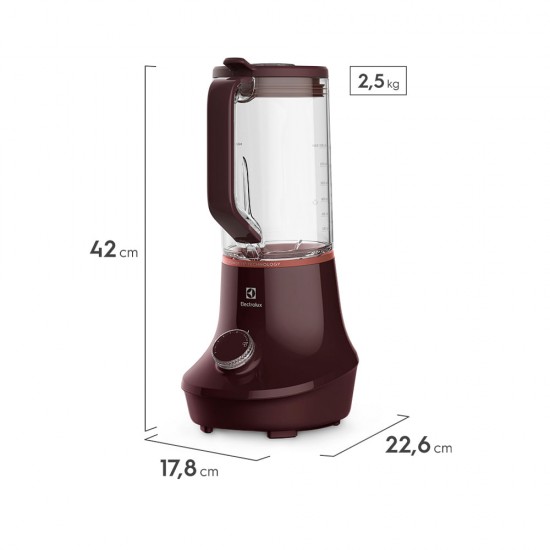 LIQUIDIFICADOR MASTERBLENDER EXPLORER ELECTROLUX VERMELHO ESCURO - 220V/700W	