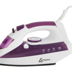 FERRO DE PASSAR ROUPA A VAPOR PORTÁTIL LENOXX ROXO - 127V