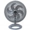 VENTILADOR DE MESA OSCILANTE - 50 CM - GR PP - 6 PÁS - PRATA 